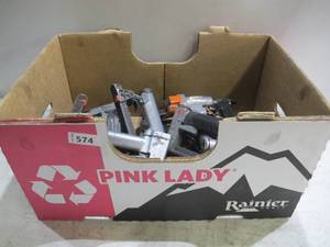 lot 574 image: Lot of USED AS-IS Power Tools - Nailers and Staplers