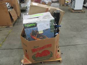 lot 586 image: Pallet of Store Overstock, Returns, Missing Parts, and Damaged Products