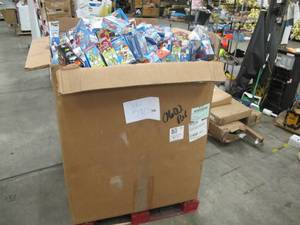 lot 590 image: Pallet of NEW Store Overstock Products - Electronics and Media
