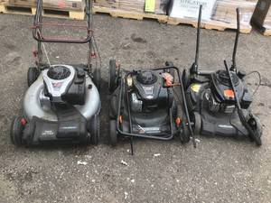 Mix Lot of Lawn Mowers - used various models and conditions Customer Returns - Review all pictures