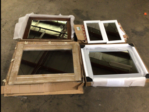 Mix Lot of assorted Mirrors - Customer Returns - Review all pictures