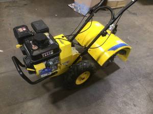 Champion Power Equipment 19 in. 212cc 4-Stroke Gas Garden Counter Rotating Rear Tine Tiller with Self-Propelled Agricultural Tires- Customer Return - Review all pictures
