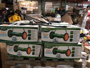 Mix Lot of Scotts Elite Reel Mowers - various models and conditions Open Box - customer returns  Review all pictures