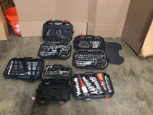 Mix Lot of Husky  Mechanic Tools Sets - Open Boxes - Review all pictures