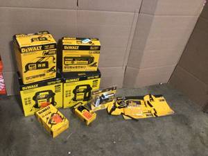 Mix Lot Dewalt Starters Chargers and other small accesories - Customer Returns - Review all pictures