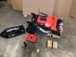 Milwaukee M18 FUEL Brushless Cordless 21 in. Walk Behind Dual Battery Self-Propelled Mower with Battery and Rapid - Charger - Review all pictures