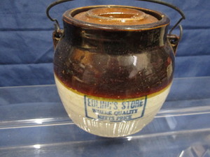 Vintage Bean Crock - Edling Store