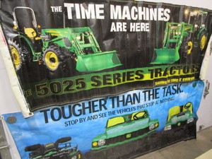 John Deere Advertising Banners