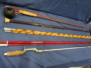 Vintage Fishing Poles