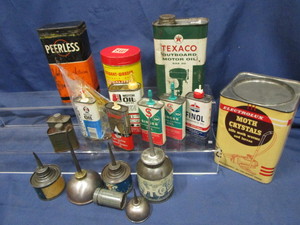Vintage Cans & Oilers