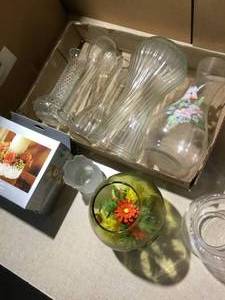 House hold vases and candles
