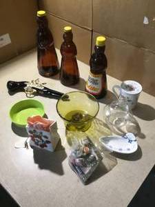 House hold misc Mrs butter worth avon gun