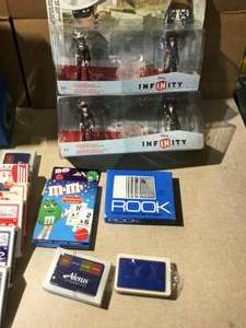 Disney Toys, Card games, light.