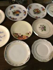 11  Collector plates  Various brands and unmarked