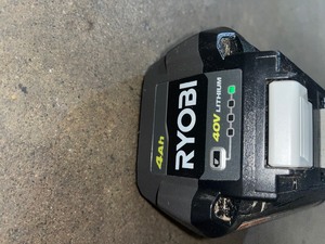 RYOBI 40V Lithium-Ion 4.0 Ah High Capacity Battery