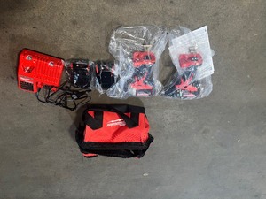 Milwaukee M18 18V Lithium-Ion Brushless Cordless Compact DrillImpact Combo Kit (2-Tool) W (2) 2.0Ah Batteries, Charger & Bag