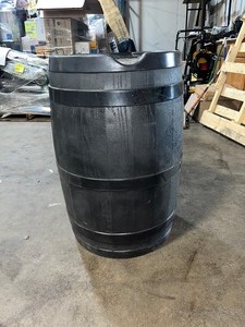 FCMP Outdoor 45 Gal. RC45 Rain Barrel, Black