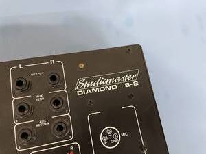 lot 5 image: Studiomaster Studio Master DIAMOND 8-2 Pro Sound Audio Mixer  Mixing Console