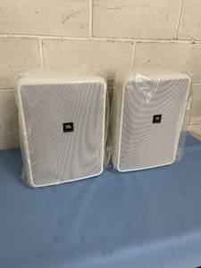 lot 3 image: PAIR of JBL Professional Control 28-1 High Output Indoor  Outdoor Loudspeakers Speakers