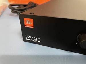 lot 11 image: JBL CSMA 2120 Commercial Series Industrial Pro Audio Mixer  Amplifier