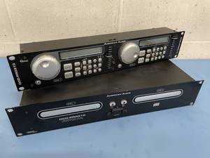 lot 30 image: American Audio Pro Dual CD Player DJ System