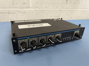lot 48 image: Shure SCM268 4-Channel Portable Pro Audio Microphone Mixer
