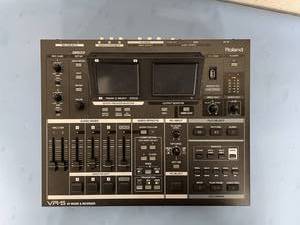 lot 55 image: Roland VR-5 Professional Audio Video Dual Touchscreen Monitor Broadcast Studio Mixer & Recorder