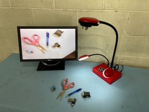 lot 139 image: Lumens DC265 UXGA High Definition 6x Optical Zoom Document Camera  Visual Presenter & Monitor