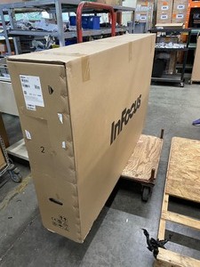 lot 103 image: InFocus JTouch J-Touch D107 65 4K HD Monitor & Interactive Electronic Whiteboard Display with Many Accessories