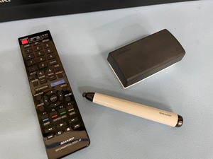 lot 102 image: Sharp AQUOS Interactive Display System Model PN-C605B - 60 Full HD 1080p Monitor with Remote Control & More