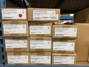 lot 90 image: Huge Lot of Miscellaneous - Mostly New & New  Open Box - Pro Audio Video Control Items Equipment and Accessories