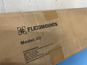 lot 92 image: New - FlexiMounts Flexi Mounts A22 Full Motion TV  Television  Monitor Flat Panel Wall Mount for 32-60 Displays