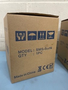 lot 158 image: Lot of 4 - Surface Mounted Pro Audio Sound Masking Speakers - Model SMS-SURF4