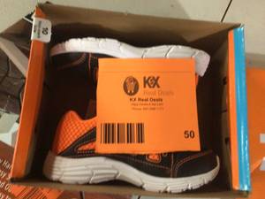 Toddler size 10 Orange Running Shoes&nbsp&nbspOpen Box&nbsp