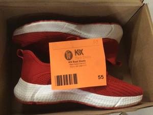 Red Mens Running shoes size 8&nbsp&nbspOpen Box&nbsp