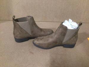 Steve Madden Womens Dante Leather Closed Toe Mid-Calf Boots, Green, Size 9 Womens, Size Medium