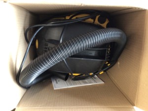lot 5 image: Stinger 2.5 Gal. 1.75-Peak HP Compact WetDry Shop Vacuum with Filter Bag, Hose and Accessories (2 units)