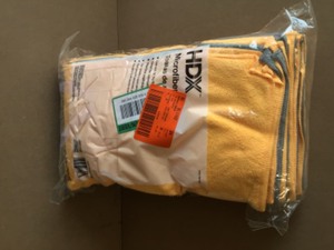 lot 11 image: HDX 16 in. x 16 in. Multi-Purpose Microfiber Cloth (24-Pack)