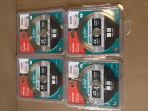 lot 15 image: Makita X-LOCK 5 in. Continuous Rim Diamond Blade for Ceramic and Granite Cutting (4 units)