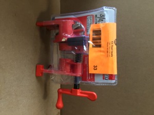 lot 33 image: BESSEY H-Style 34 in. Black Pipe Clamp Fixture Set