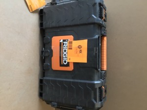 lot 38 image: RIDGID 22 in. Pro Organizer, Black