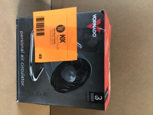 lot 49 image: Vornado 4 in. Pivot Personal Air Circulator Storm Gray