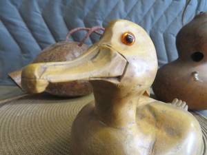 HAND CARVED DUCK DECOY