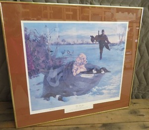 SIGNED AND NUMBERED PRINT BY L.M BUDGE