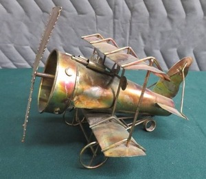 COPPER MUSIC BOX PLANE