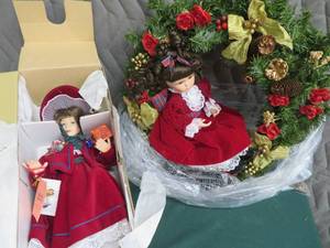 THE ASTON DRAKE GALLERIES. DOLL WREATH  DOLL