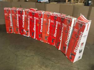 Pallet of Homelite Curved Shaft Trimmer Customer Returns See Pictures various conditions Customer Returns See Pictures