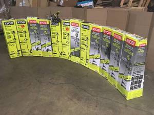 Lot of Assorted Ryobi Shaft Trimmers various models and conditions  Customer Returns See Pictures