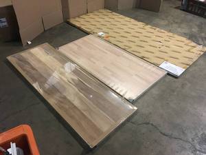 Lot of Assorted  Solid Butcher Block  various models and conditions Customer Returns See Pictures