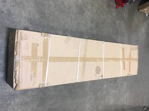 Ready-to-Assemble 24-Gauge Steel Freestanding Garage Cabinet in Black (30 in. W x 72 in. H x 18 in. D) by Husky Customer Returns See Pictures